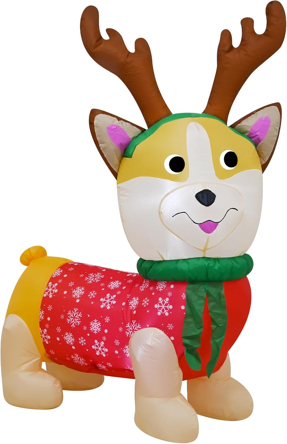 TRMESIA 4 FT Christmas Inflatable Decoration Reindeer, with LED Lights Christmas Indoor Outdoor Decor,Garden Yard Lawn Holiday Blow up Xmas Decoration for Seasonal Joy - Image 9