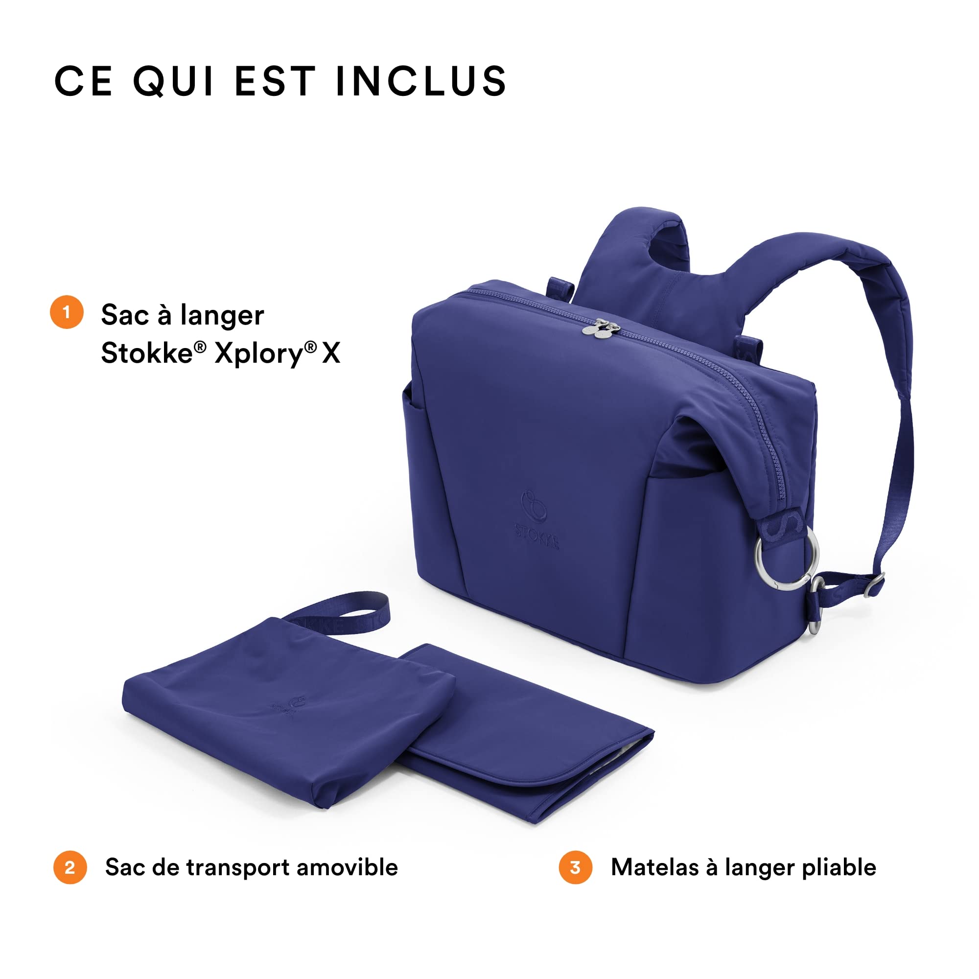 Sac à langer Xplory X Royal Blue - Stokke