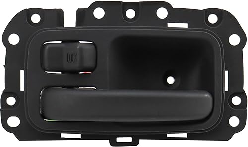 Miniatura 1 de AM Autoparts Manija de puerta interior trasera delantera izquierda compatible con Jeep Cherokee 1997-2001