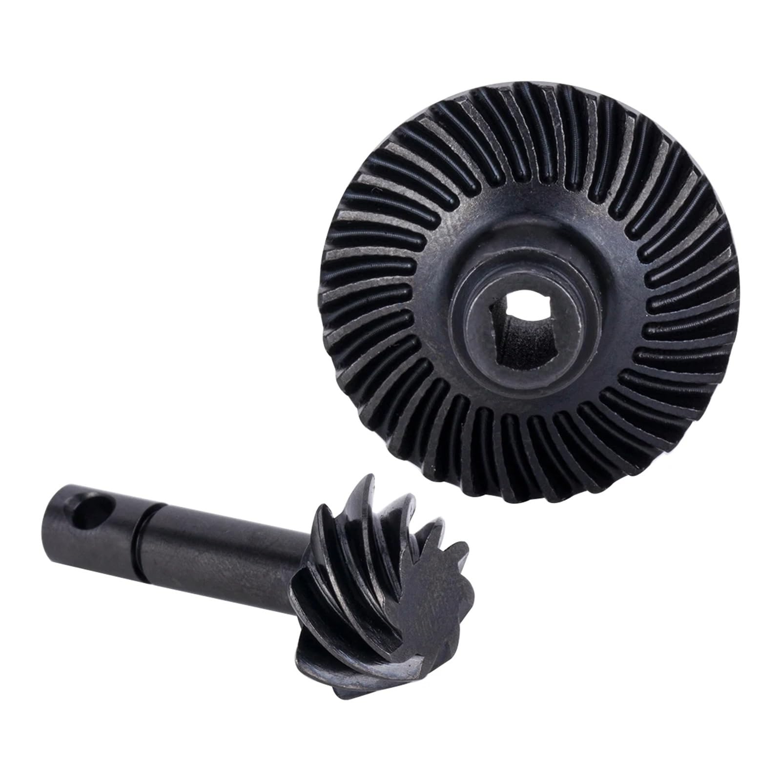 pour Axial pour Scx10 II Ar44 Ar45 pour Capra F9 Vs4-10 pour Phoenix F10 1/10 en Acier Usiné 1 Pièce Jeu D'engrenages À Axe Hélicoïdal 30/8T RC Pièces Modification RC