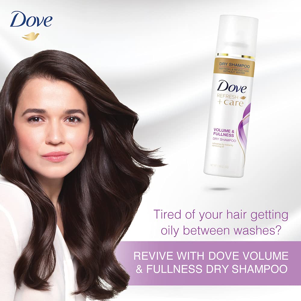 Dove Care Between Washes Dry Shampoo Hair Treatment for Oily Hair