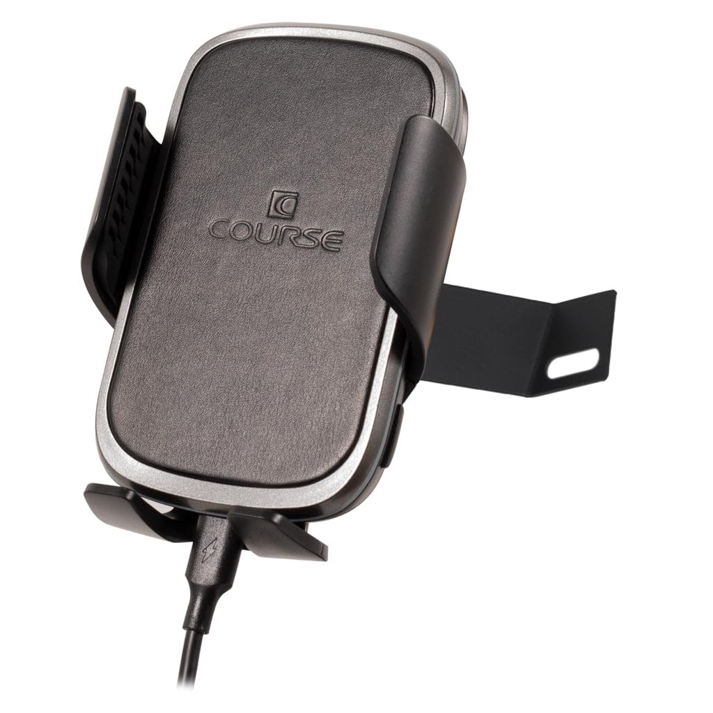 Course Motorsports DirectFit Phone Mount Automatic Gripping Wireless Charging Head and Car Phone Holder for Jeep Grand Cherokee