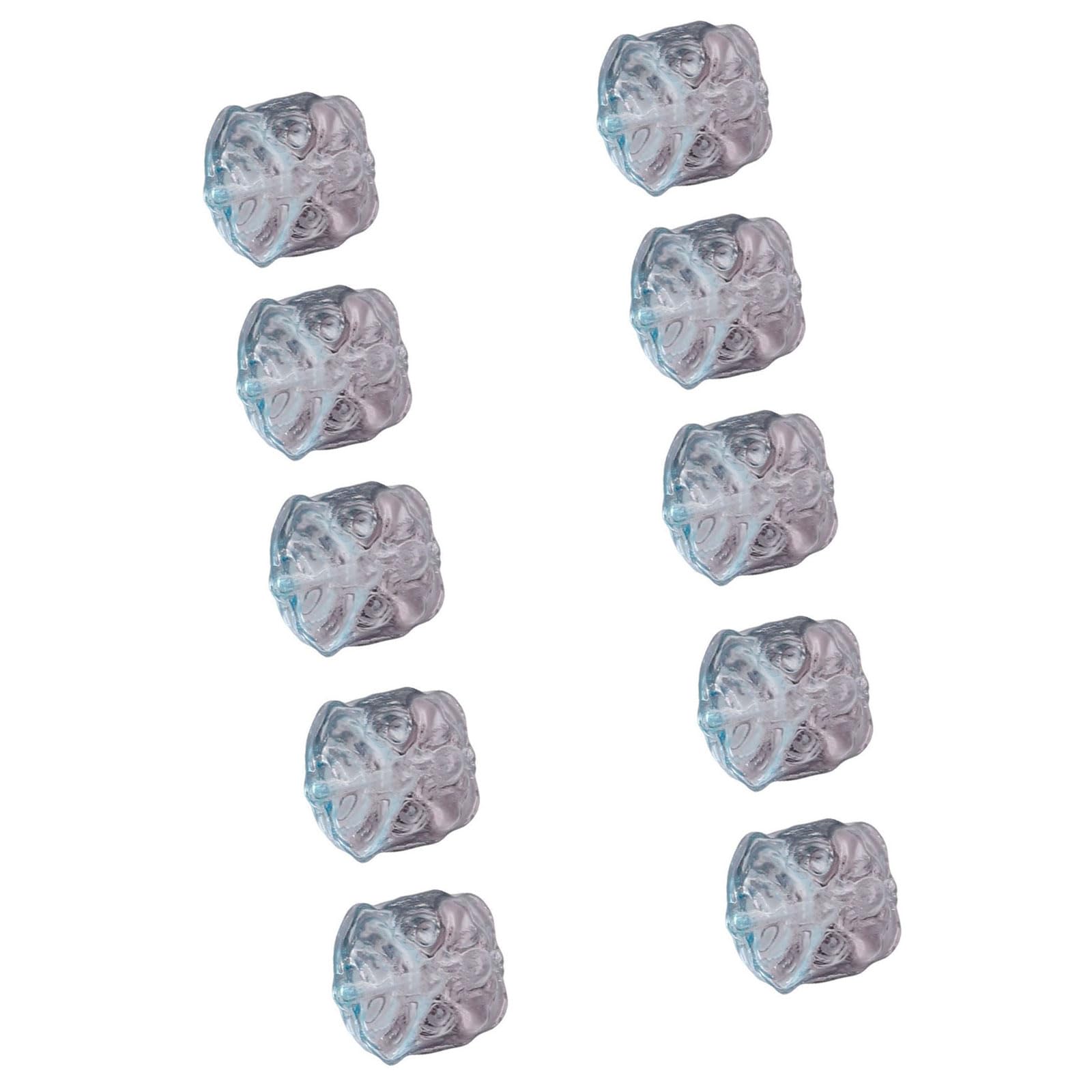 Buxuaaaa 10PCS Artistic Beads Glass for Creative Jewelry Design Glass Beads for Friendly