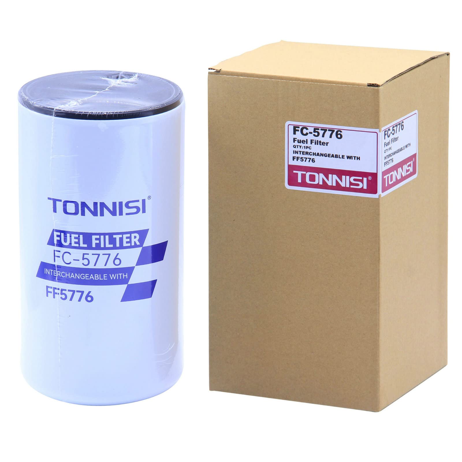 Replace BF46129 Fuel Filter For Cummins 5365988, DBF6776, FF5825NN