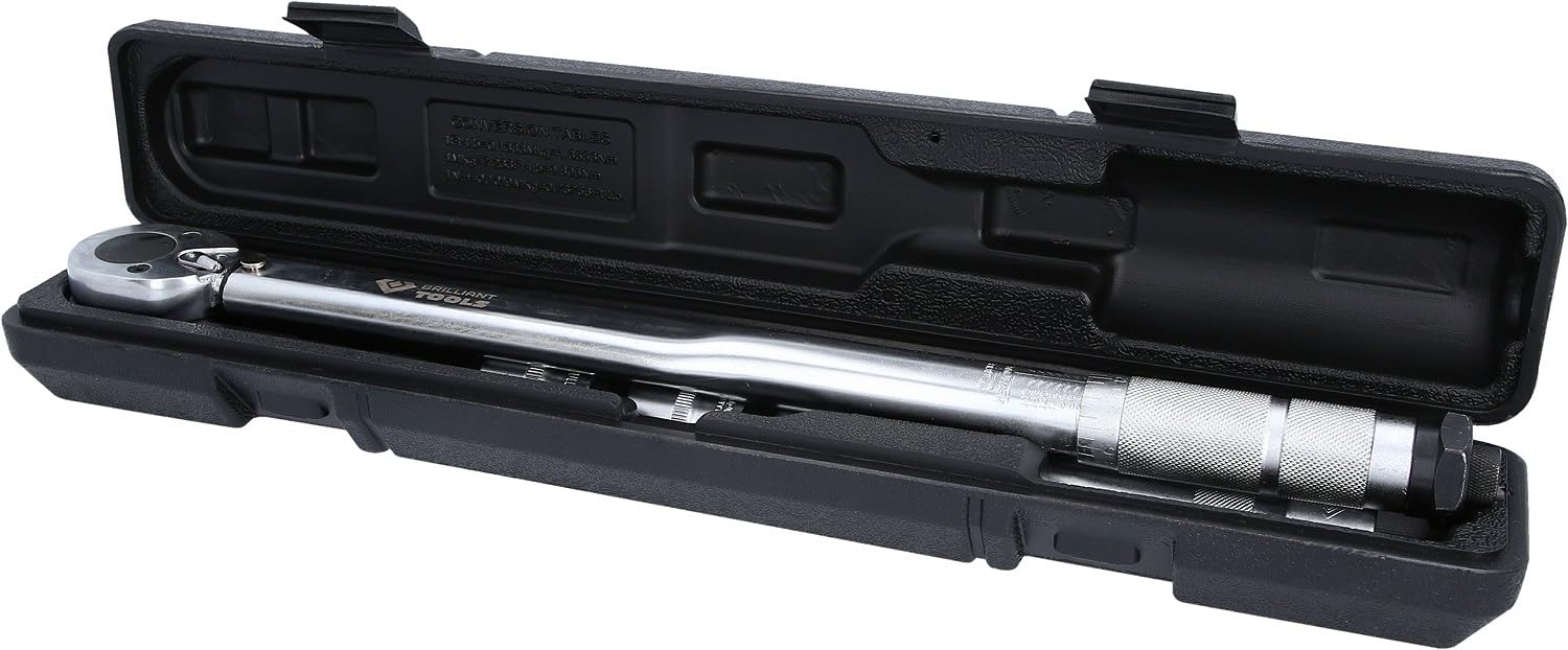 BRILLIANT TOOLS BT142005 Torque Wrench Set, 5-Piece [Powered by KS Tools]