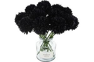 12 Pcs Faux Ball Chrysanthemum Bouquet Flowers