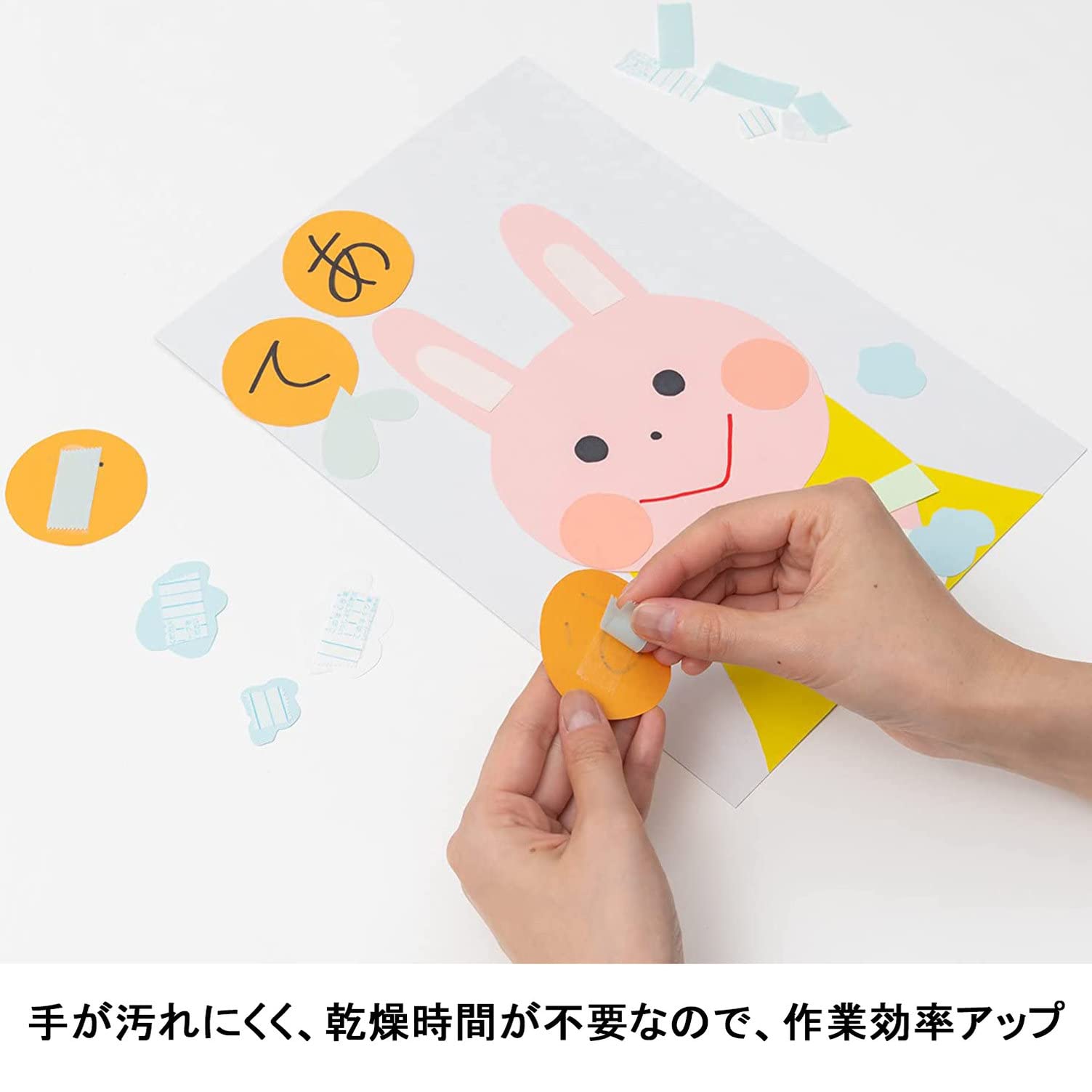 NICHIBAN NICETACK dwustronna taśma klejąca, papier z recyklingu, 50 mm, 10 m, NW-50 (import z Japonii)