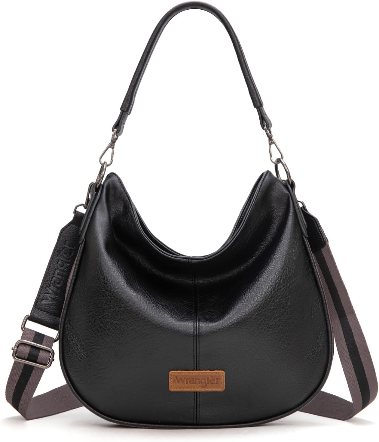 Wrangler Hobo Bags Large Crossbody Bag for Women Shoulder Purse Handbags with Adjustable Strap - Image 4