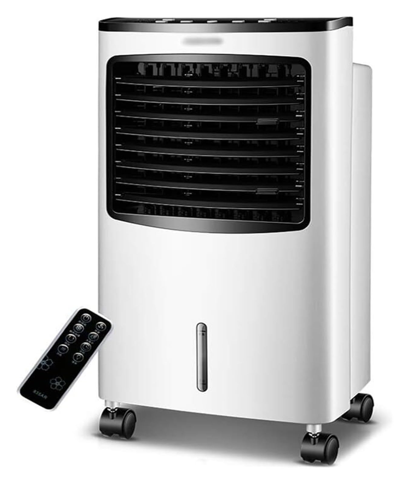Portable evaporative cooler， Bladeless Cool Mist Humidifier with Remote Control