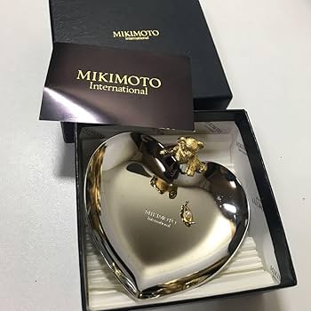 Amazon.co.jp: MIKIMOTO ミキモト ジュエリートレイ 小物入れ 熊