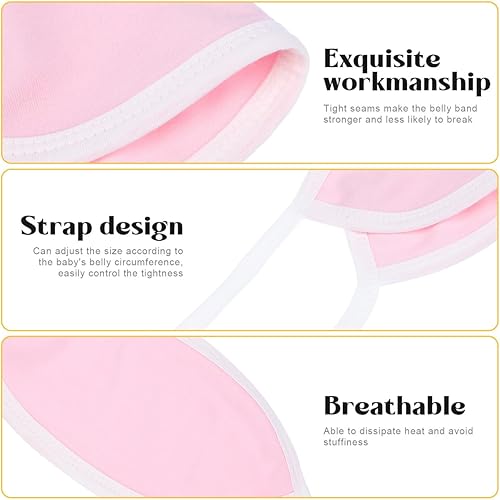 Miniatura 7 de 8 bandas de algodón para el vientre del bebé, cordón umbilical para el vientre del bebé, protector de vientre para niños y niñas, regalos de 0 a 12