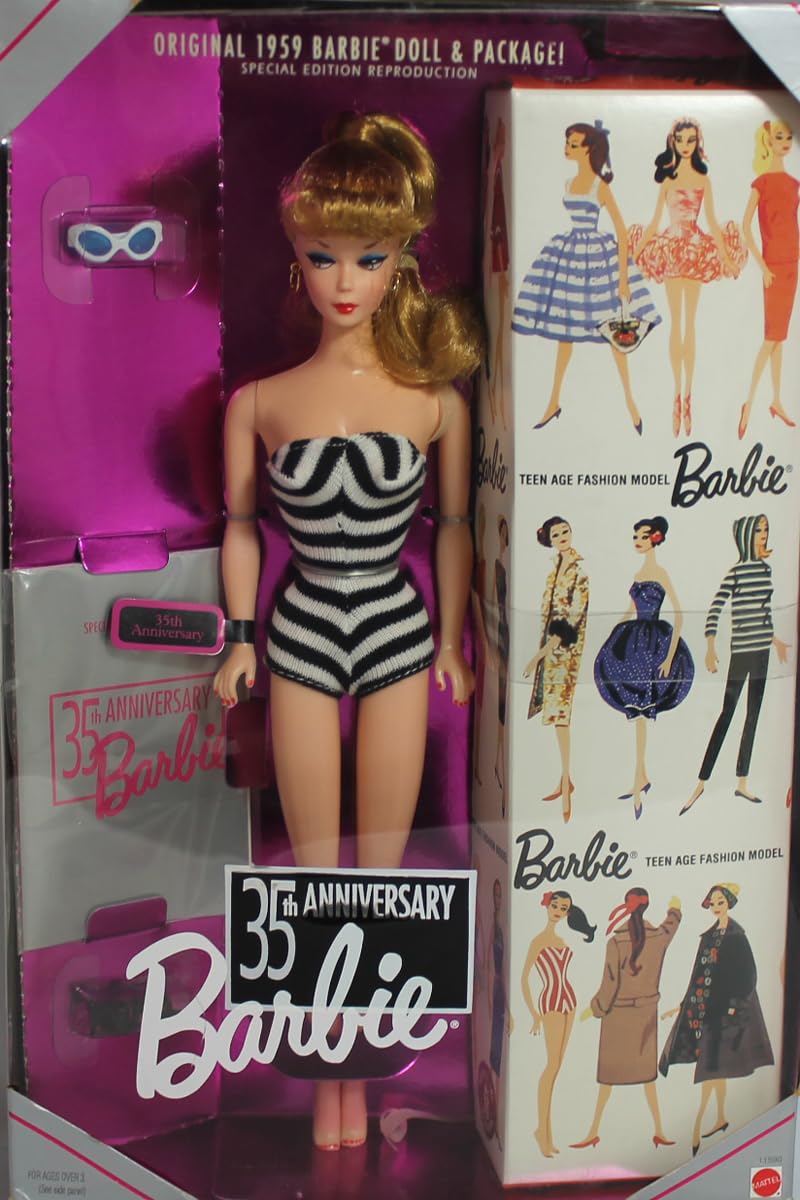 Amazon.com: Barbie 35th Anniversary Special Edition Reproduction