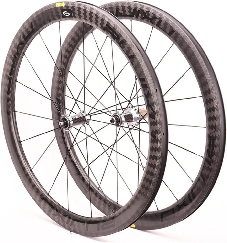 Amazon | ロードバイクカーボンファイバーホイールセット 700c38mm