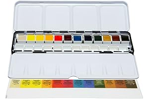 Daniel Smith Extra Fine Watercolor 15 Color Hand Poured Pan Set