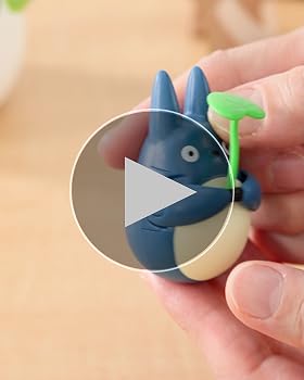 なかがわ寛奈 油彩「おどろき」 ENS-YR-MC01 となりのトトロ もっと！ゆらゆら おきあがりこぼし