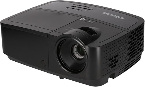 InFocus IN124x XGA DLP Proyector de red, 4200 lúmenes, HDMI, memoria de 2 GB