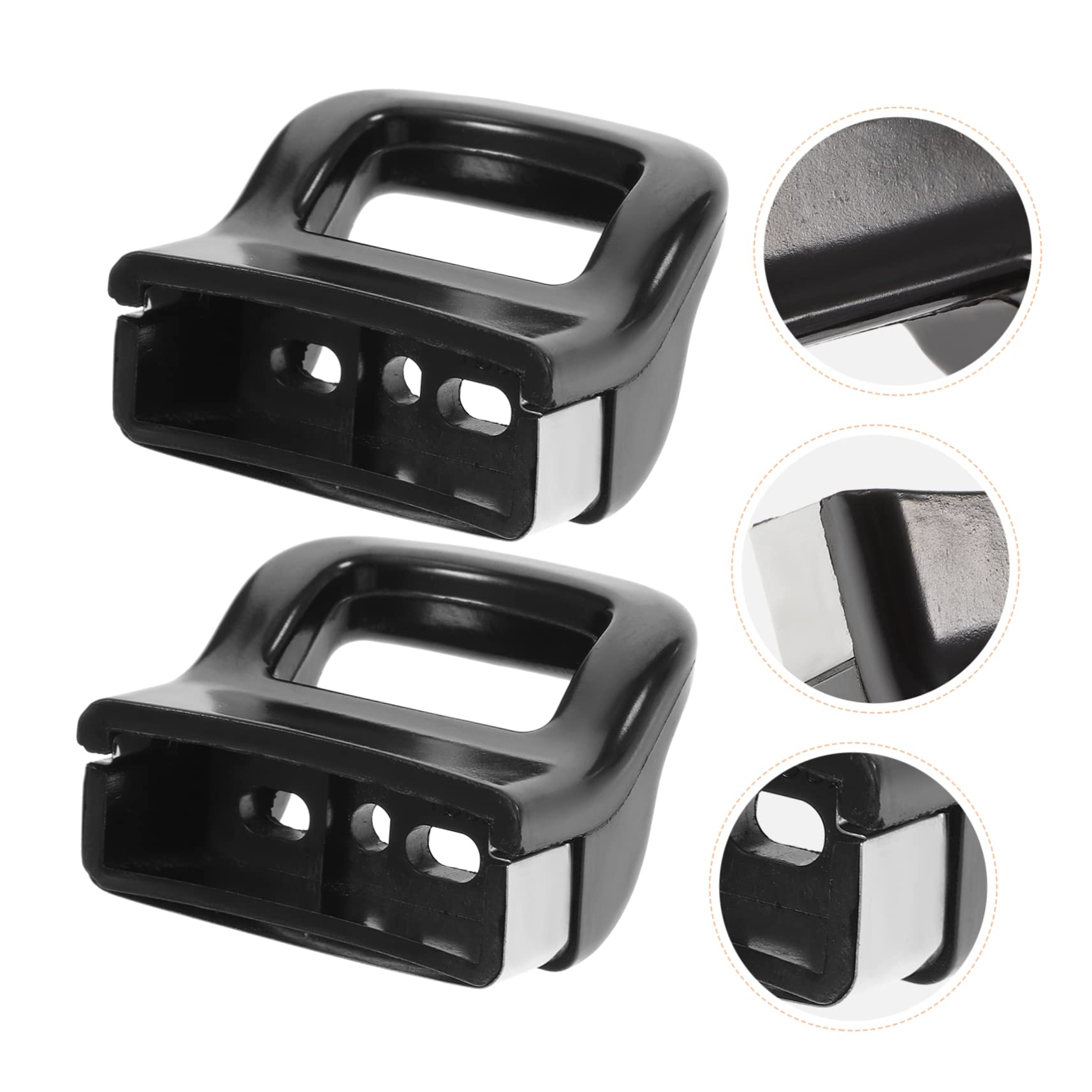 Operitacx 2pcs Detachable Pot Handle Heat-resistant Replacement Grip for Pressure Cookers and Stockpots Easy to Install and Clean Lightweight and Sturdy Kitchen Gadget