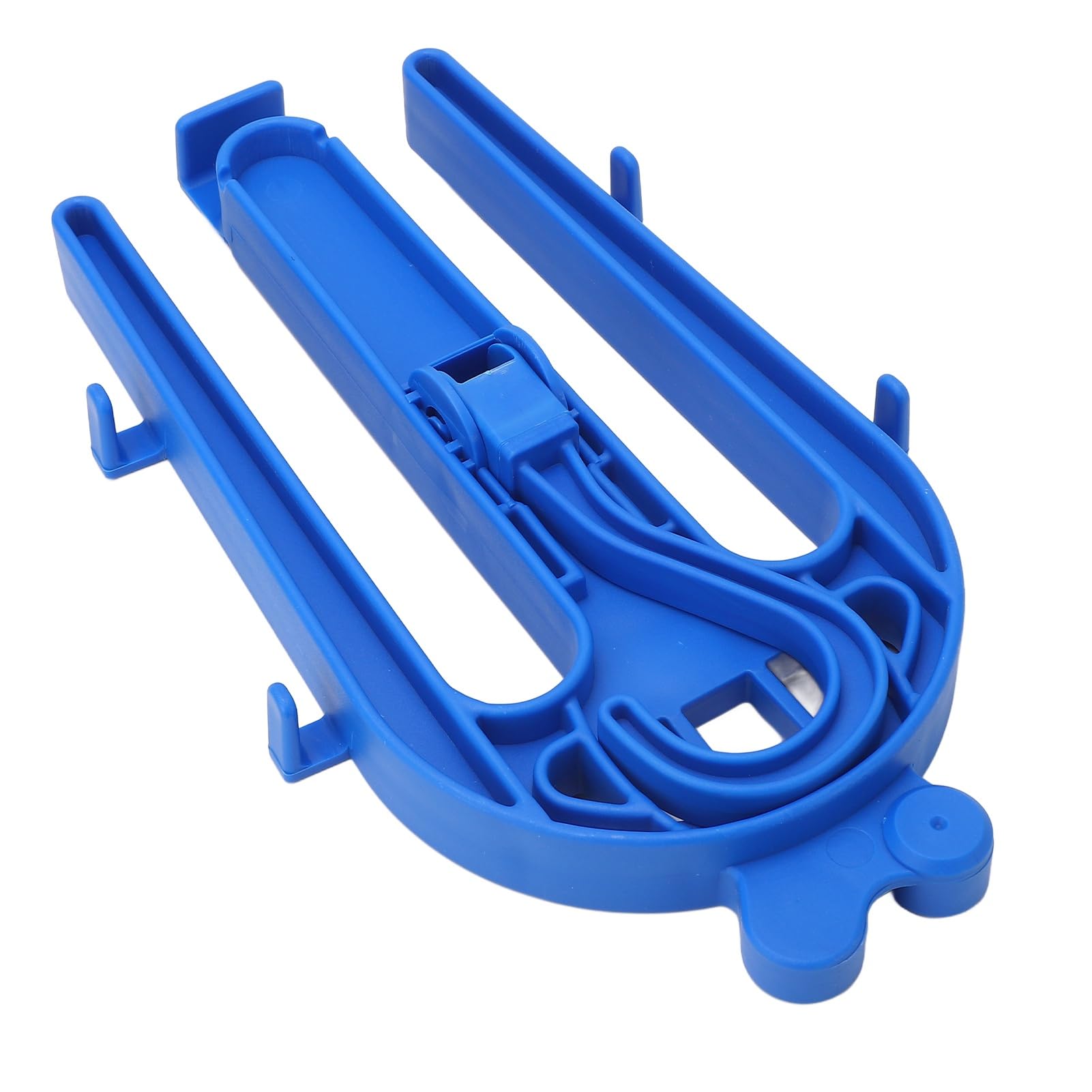 Percha para traje de neopreno de alto rendimiento, estante de secado rápido para equipos de surf y buceo, gancho de 360 grados, material ABS (azul)