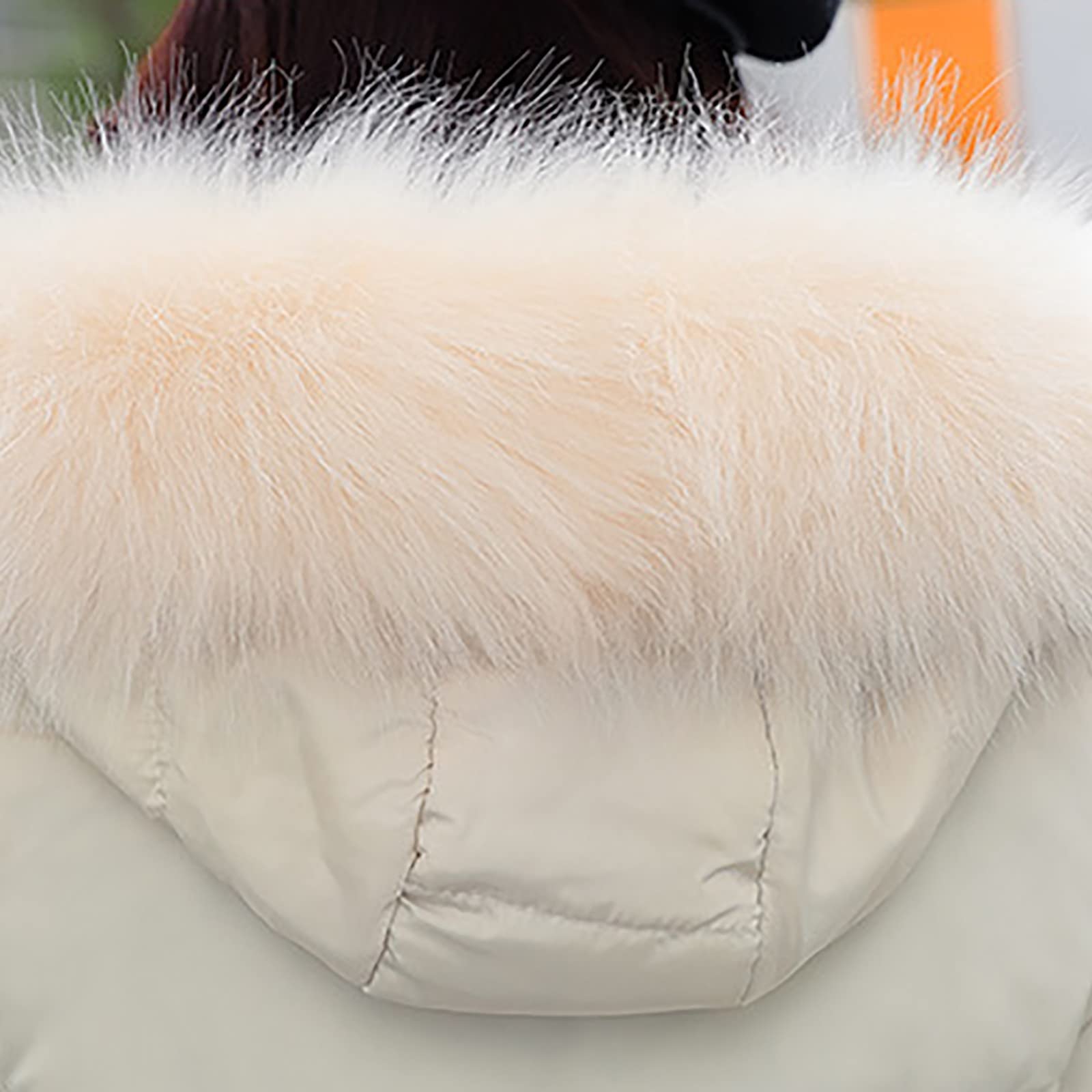 Chaqueta de plumón para mujer, abrigo de plumón cálido, chaqueta larga acolchada ligera para mujer, abrigo de invierno largo y grueso, hasta la rodilla, chaqueta de invierno