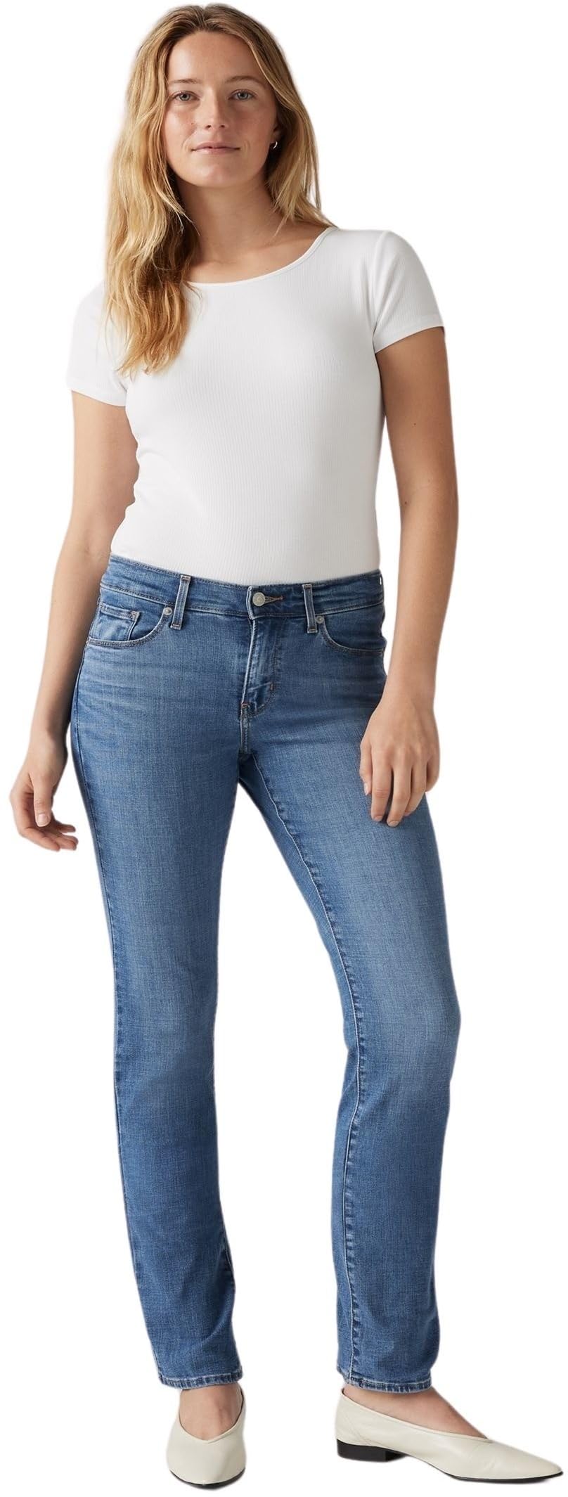 Levi's Classic Straight Jeans Women's Lapis Speed_LSE 30 30, Lapis Speed_lse, 30W x 30L