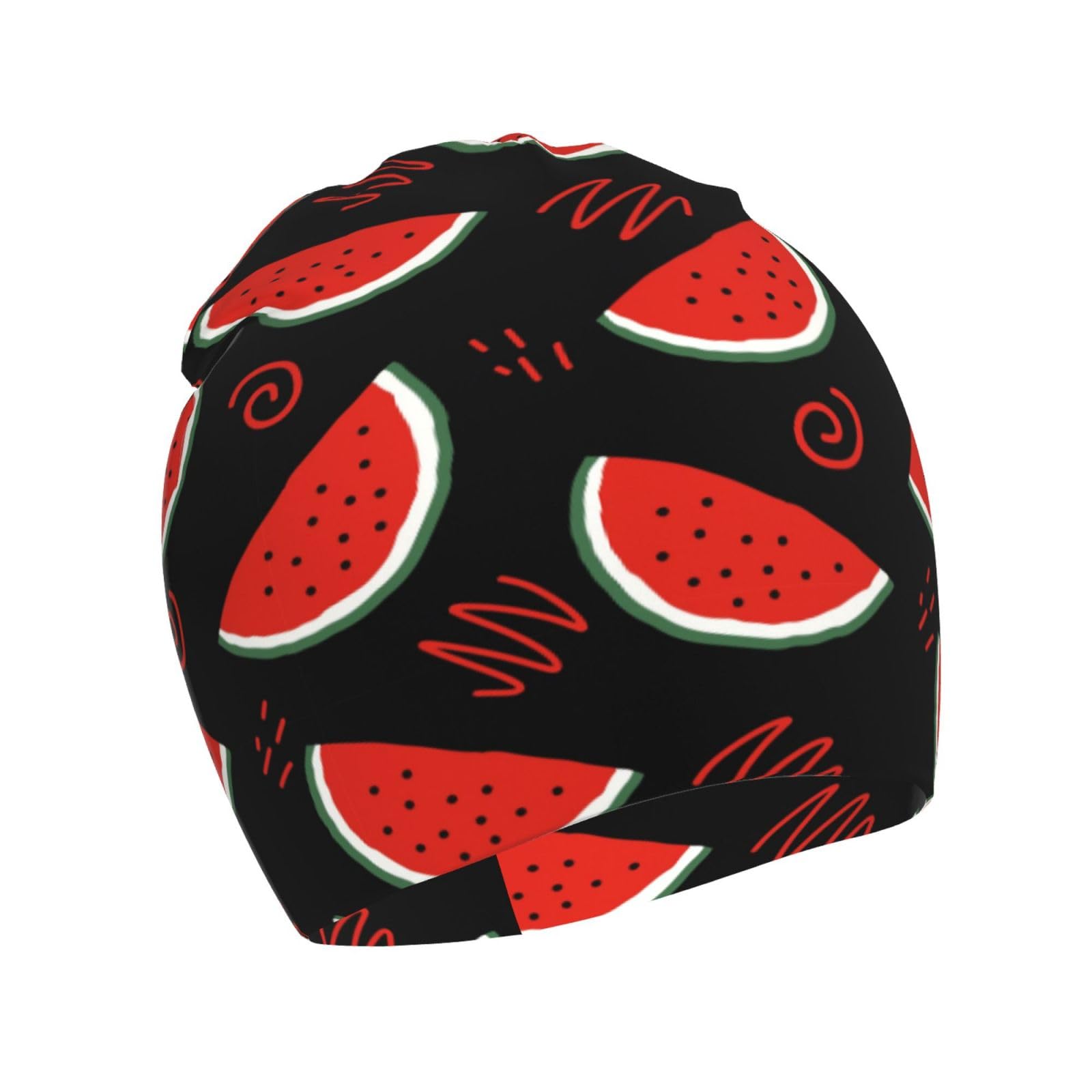 Rqzwdq Cute Watermelon Kids Beanie Hats Warm Knit Beanie Cap Skull Caps Gifts Decor for Boys Girls White