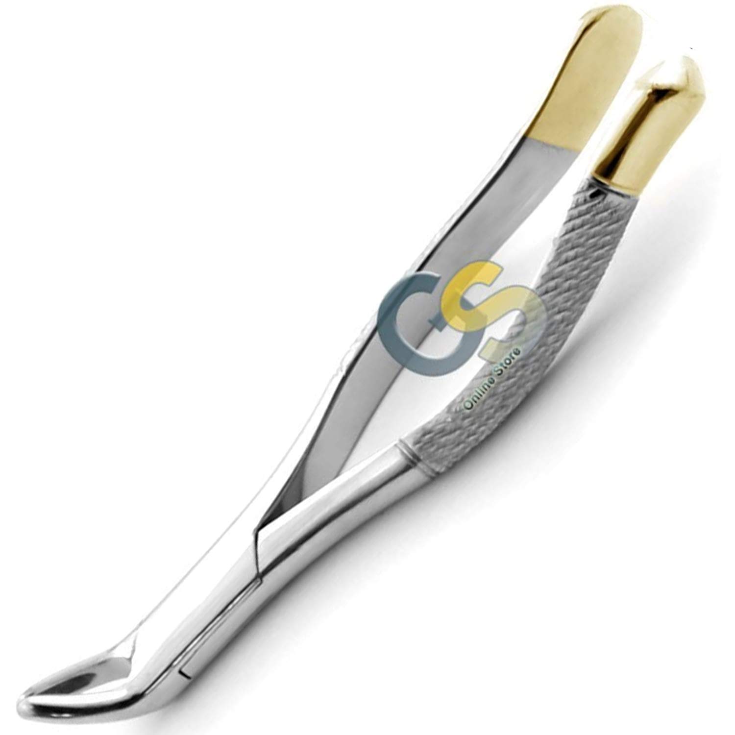 G.S New EXTRACTING Forceps 151 Gold Handle
