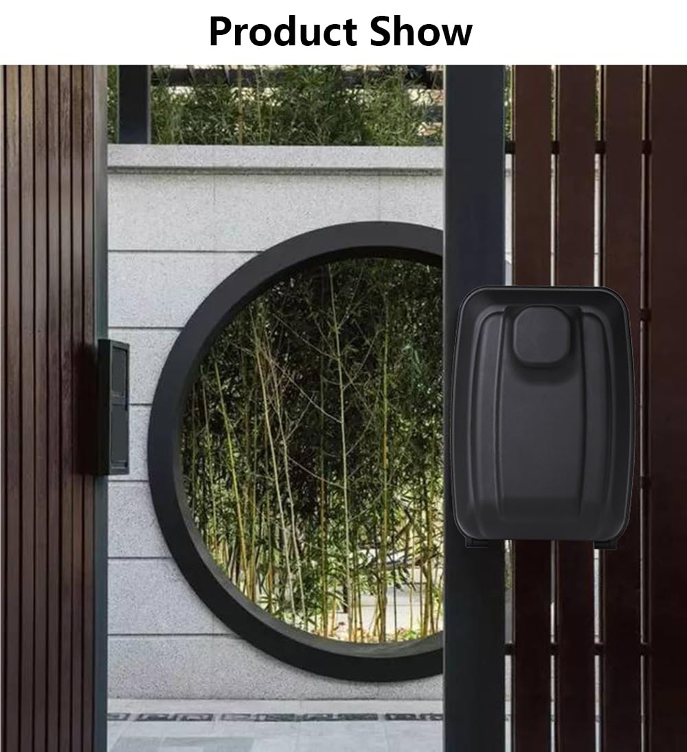 Boite A Clef en Alliage De Zinc Boite A Cle Securisee Exterieur Étanche avec Code d'urgence 12 Chiffres Boite A Clefs Murale pour École Maison Bureau,Black