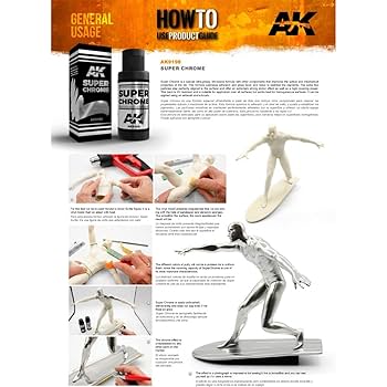 INTERACTIVE / AMOK / KOMA レア Amazon.com: AK-Interactive Interactive Super Chrome (amz-AK