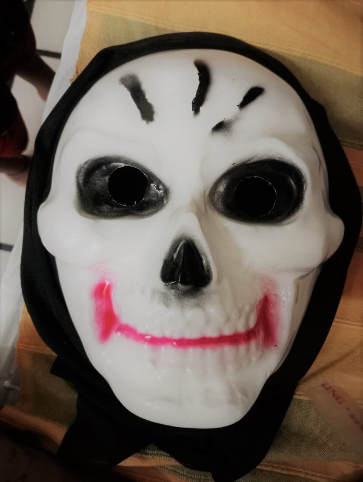 Crazy Sutra? Skeleton FACE MASK Fawkes Mask Anonymous Edition Perfect Fit Cosplay Holi Mask Adult & Kids Fancy Dress Costume Accessory Halloween Function Party (Pack of 2)