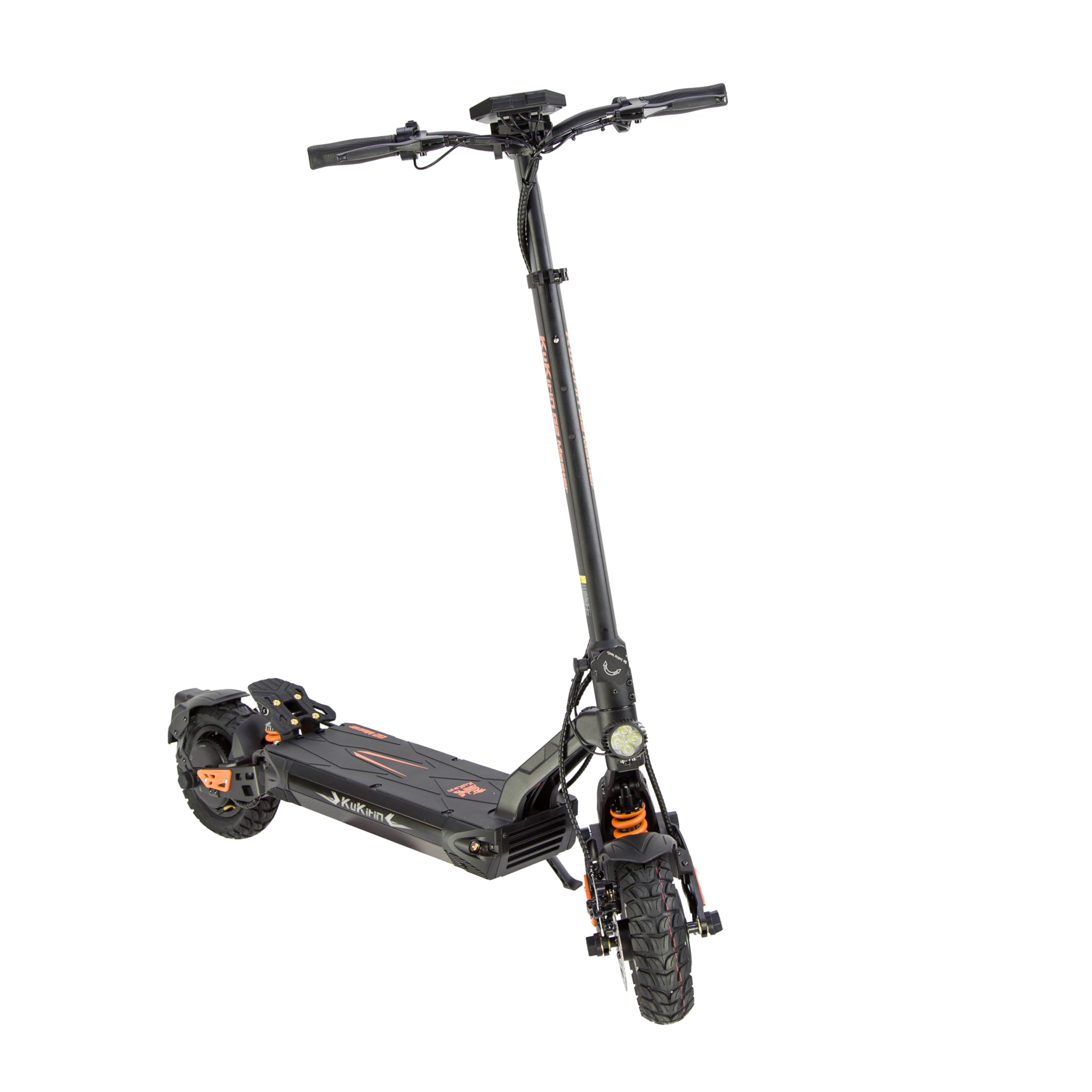 KuKirin G2 Master Patinete Eléctrico Adulto, Doble Motor, 70KM Autonomía, 10" Ruedas, Suspensión Hidráulica, Frenos de Disco Doble, Pantalla LCD, Luces LED, Portátil y Plegable para Ciudad y Aventura