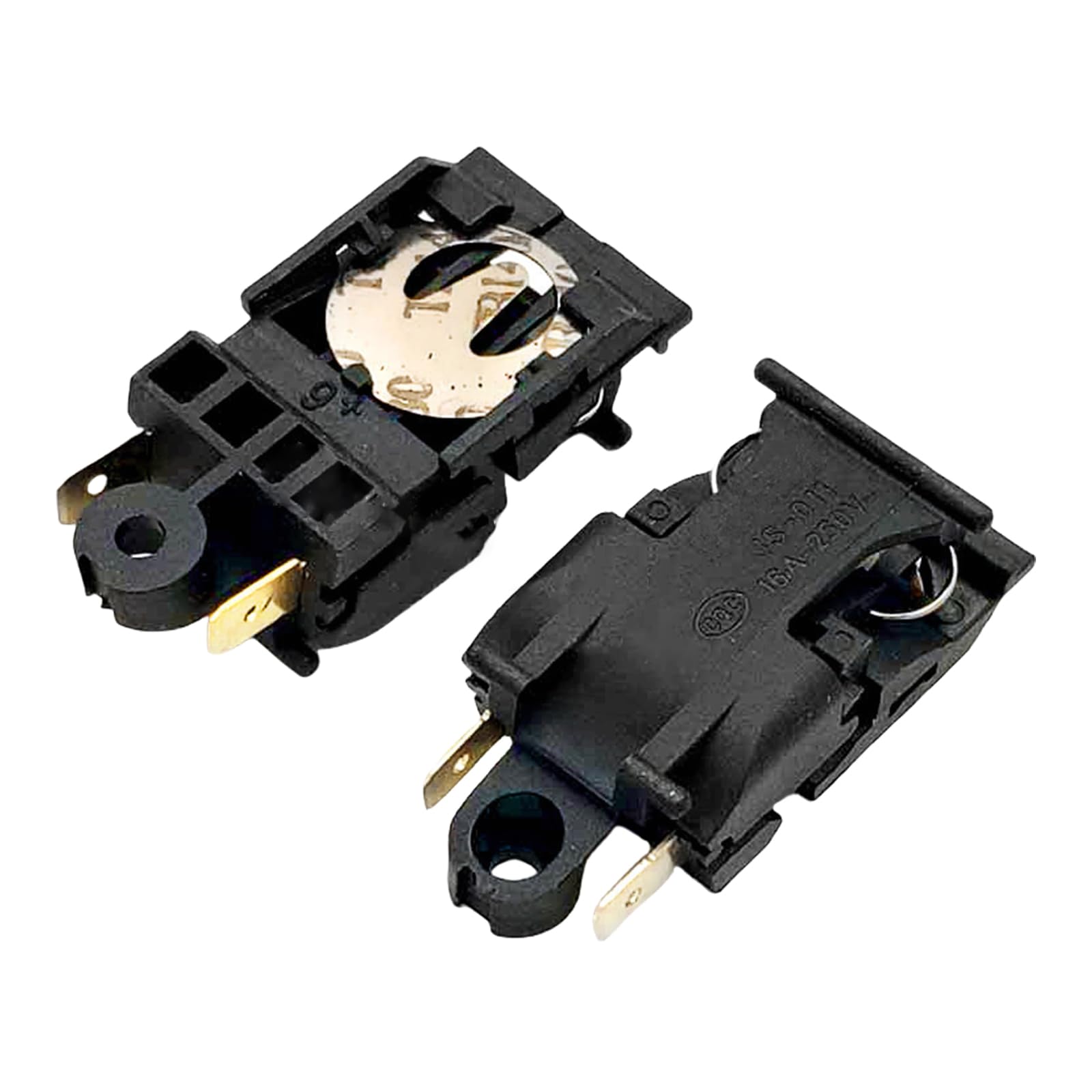 XuQiZZpp 2pcs 13amp /16A 250V Kettle Thermostats Switches Electric Kettle Switches Easy to Use for Safe & Efficient Heatin