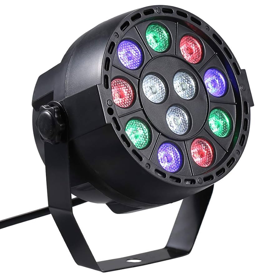 Amazon.com: Lixada Par Lights Stage Lights DJ Lights 12 LED