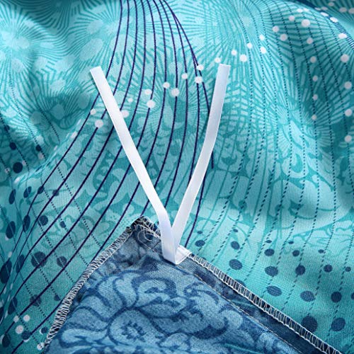 Swanson Beddings Twilight-P 3-Piece Duvet Bedding Set: Duvet Cover and Two Pillow Shams (Queen) - Thumbnail 3