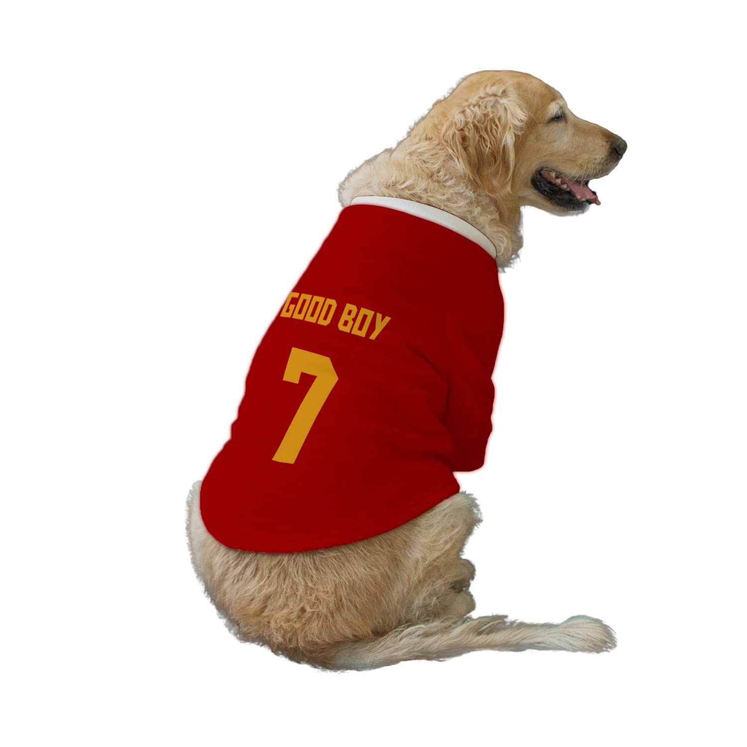 Ruse Pet Good Boy No.7 Printed Round Neck Full Sleeves Technical Dog Jacket for Dog Clothes Winter Apparel Gift for Dogs.Berry Red/XX-Small (Chihuahuas, Papillons) (B09MNKQ8NX) Amazon Price History, Amazon Price Tracker