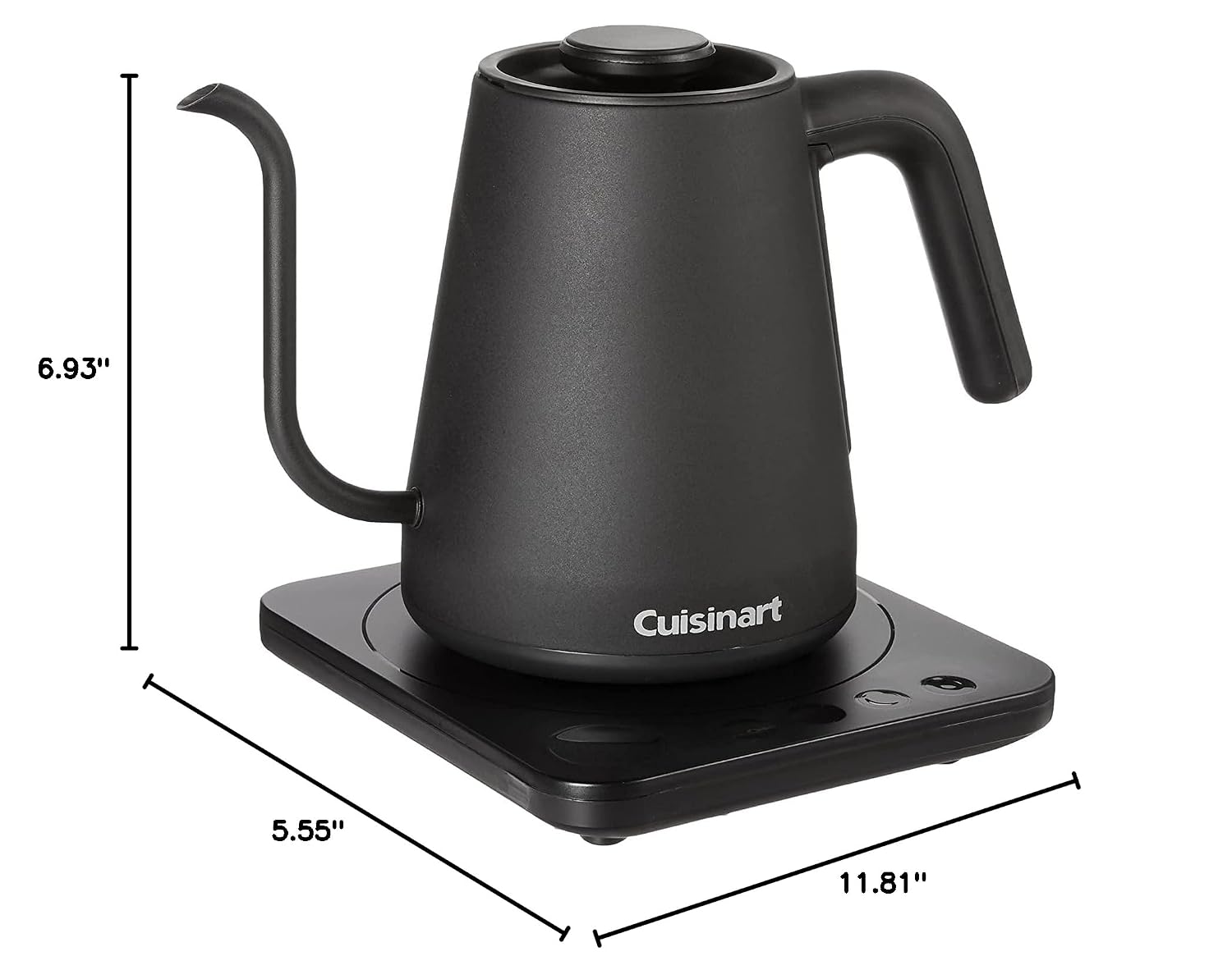 Cuisinart PerfecTemp 1.7-Liter Electric Kettle, Cordless Electric Tea Kettle, 1500W for Fast Heat-Up, 6 Preset Temperatures, 30-Minute Keep Warm, Stay Cool Nonslip Handle, CPK-17P1, view 11