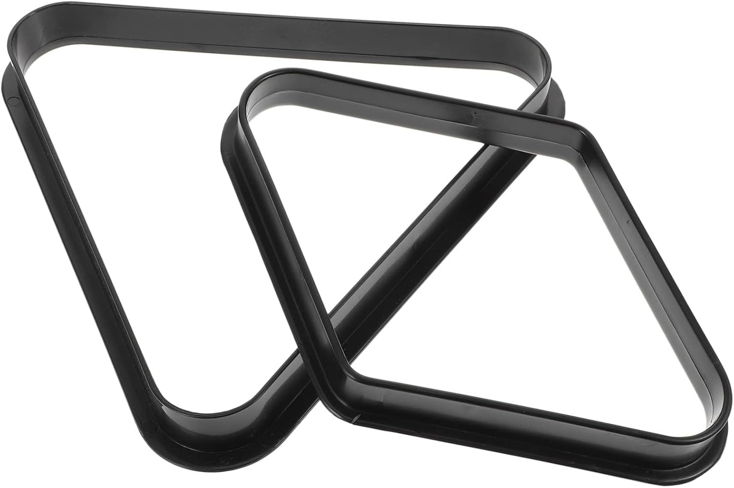 UPKOCH 2sets 2pcs Billiard Ball Triangle Rack Pool Table Ball Holder Durable Plastic Design Standard Fit Easy Release Neat Arrangement for Billiards Games 2pcs*2