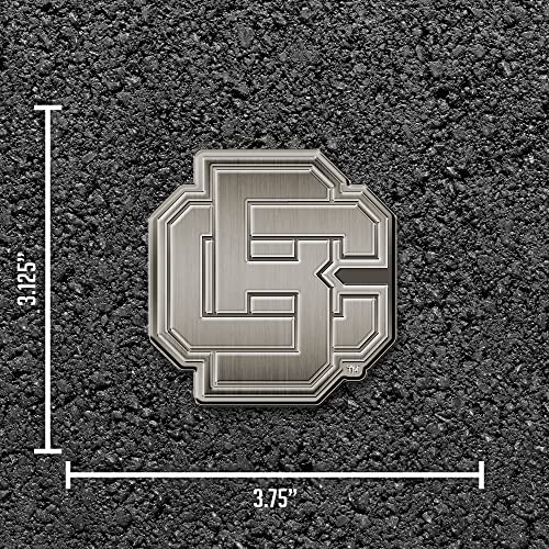 Image of NCAA Standard Antique Nickel Auto Emblem for Car /Truck /SUV