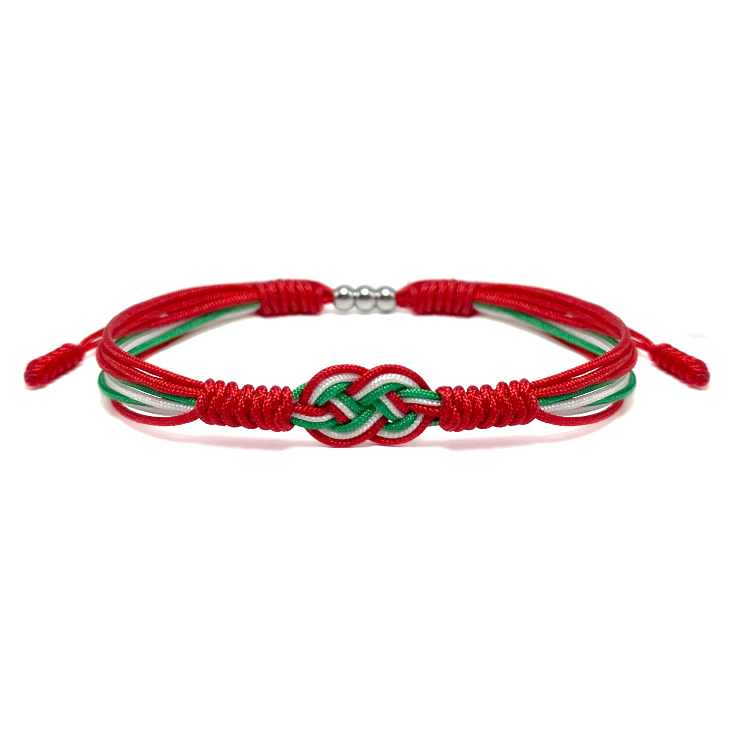 HARACRAFT Infinity Country Proud Bracelet, Forever Country Flag Color Tibetan Bracelet, S…