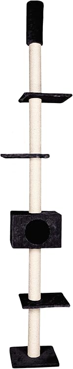 Karlie Rixy, 522670, outdoor krabpaal, grijs, 56 x 56 x 129,5 cm (1 stuk
