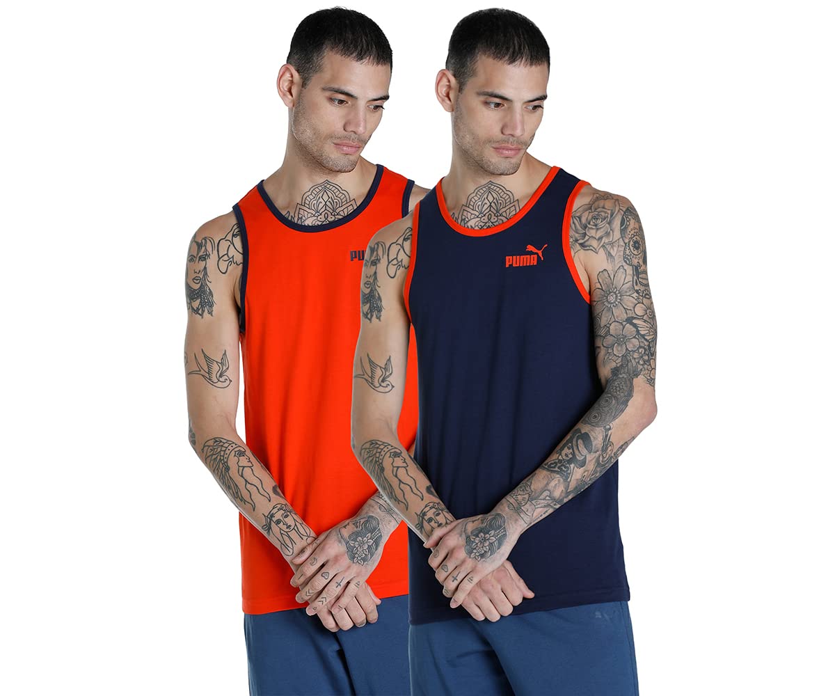 Men's Cotton Relaxed Fit Tank Top-image-34