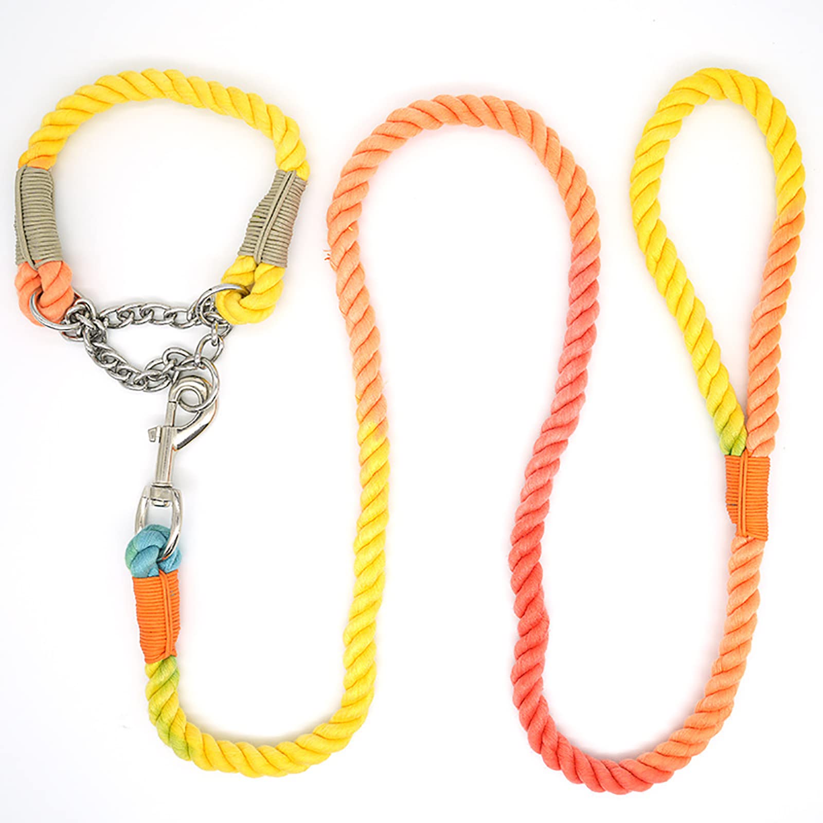 Generic Laisse pour Chien Longue pour Le Contrôle Laisses de Formation pour Grands Chiens Ou Chiens Moyens Corde de Formation Multifonctionnelle