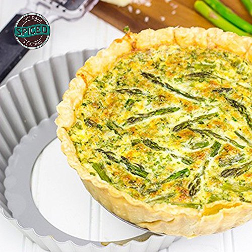 Fat Daddio's Pft-95 Round Fluted Tart Pan, 9.5 X 1 Inch #TOP4