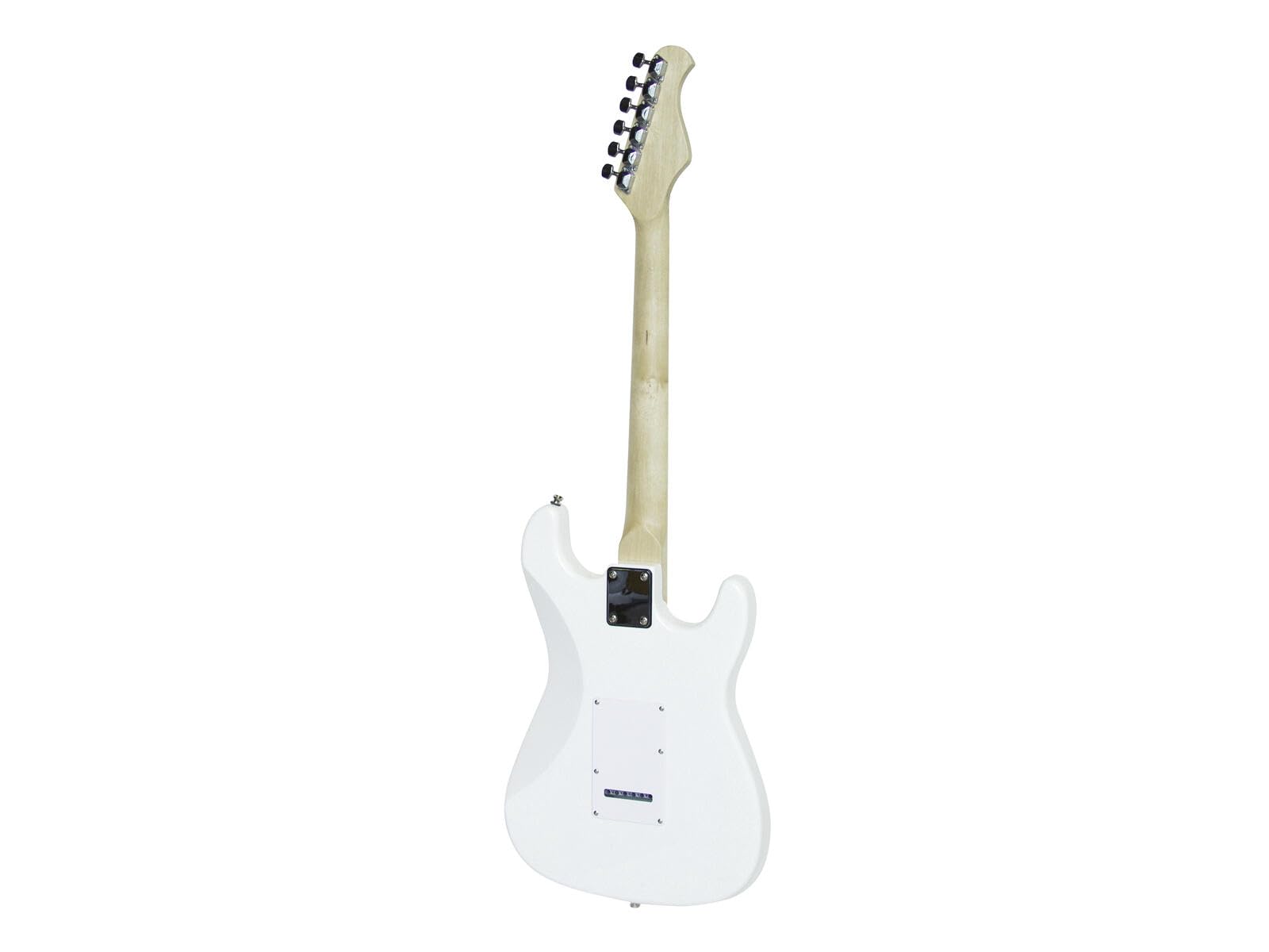 DIMAVERY ST-203 E-Guitar LH, white