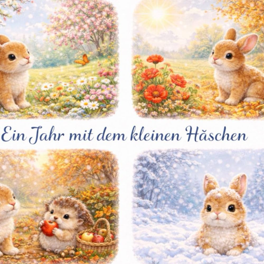 Ein Jahr mit dem kleinen Häschen