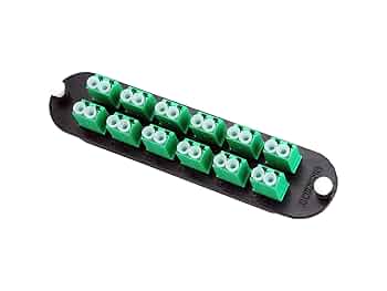 Corning CCH-CP24-B3 Fiber Adapter Panel with 12 LC Duplex