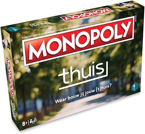 Monopoly Home (edición limitada), juego de mesa, a partir de 8 años, 2-6 jugadores