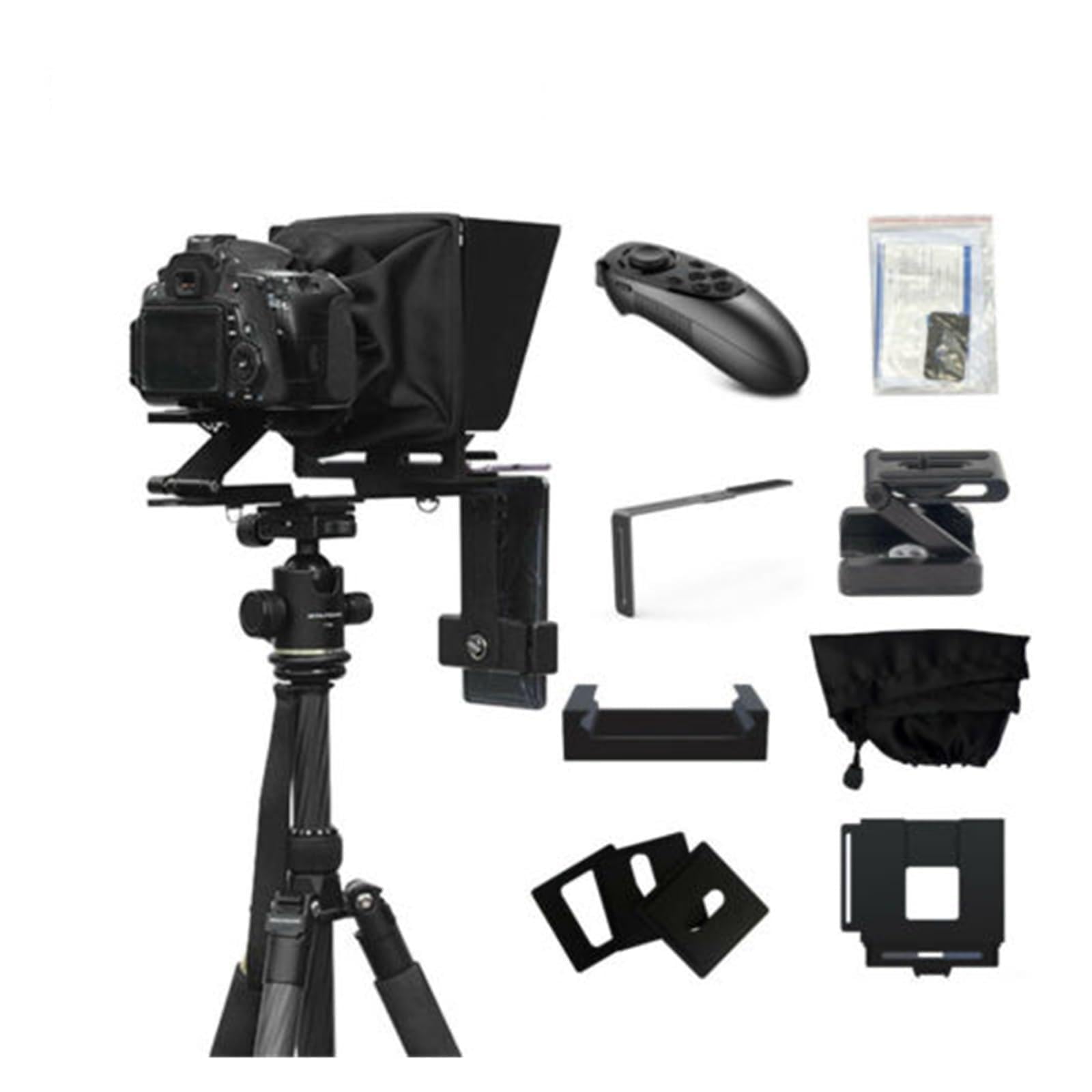 Teleprompter, Mini Video Teleprompter Ekran HD do smartfona Kamera DV(Professional)