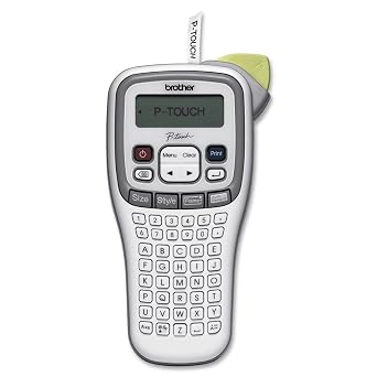 Brother P-Touch PT-H100 Handheld Label Maker - Thermal Transfer - Monochrome
