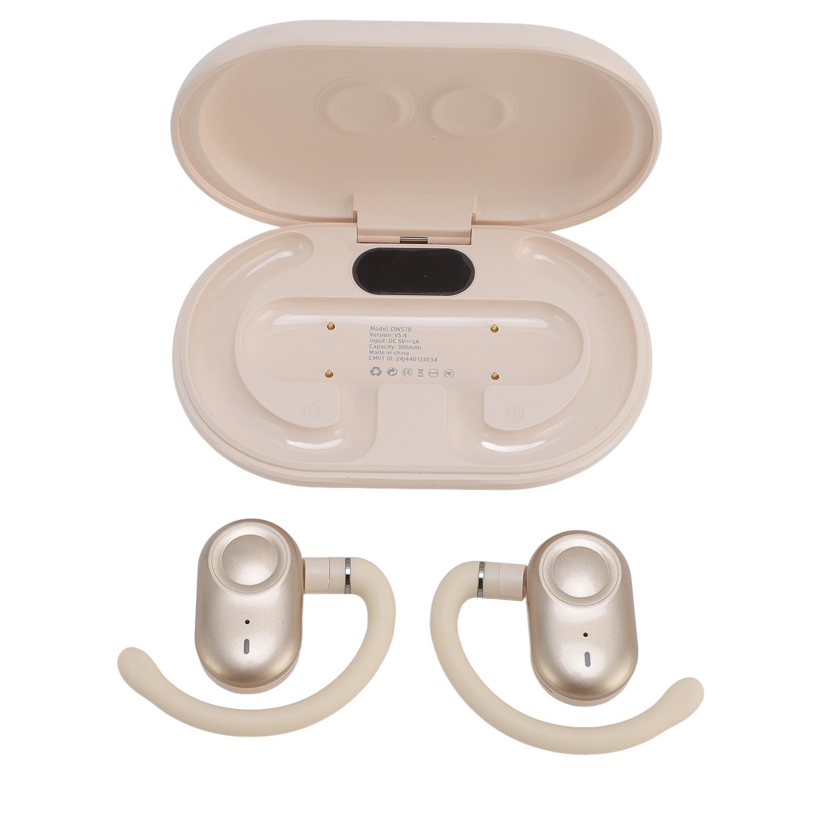 Auricolari per Traduzione Auricolari per Traduzione con Riduzione Intelligente del Rumore per Comunicazioni Multilingue per Wireless 5.4 Touch Control per Viaggiatori e Uomini D'affari