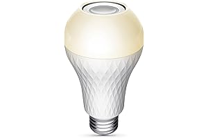 Feit Electric A19 LED Speaker Light Bulb: Illumine Your Space with Enthralling Audio